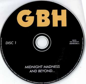 5CD/Set di cofanetti G.B.H.: The Rough Justice Years