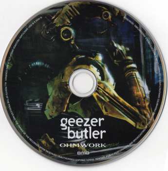 4CD/Set di cofanetti Geezer Butler: Manipulations Of The Mind (The Complete Collection)
