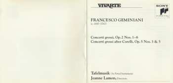 CD Francesco Geminiani: Concerti Grossi