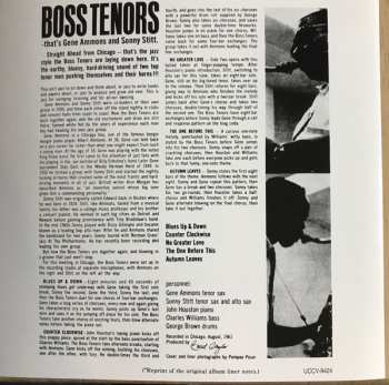 CD Sonny Stitt: Boss Tenors - Straight Ahead From Chicago August 1961 LTD