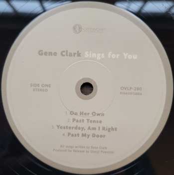 2LP Gene Clark: Gene Clark Sings For You 