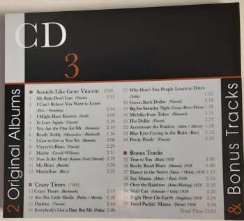 3CD Gene Vincent: Gene Vincent - 3 CD Collection / 6 Original Albums