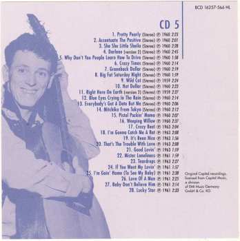 8CD Gene Vincent: The Road Is Rocky (The Complete Studio Masters 1956-1971)