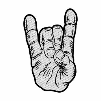 Merch Generic Patches: Applicazione Devil Horns 
