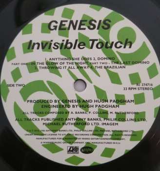 LP Genesis: Invisible Touch DLX