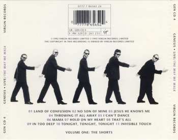 CD Genesis: Live / The Way We Walk (Volume One: The Shorts)