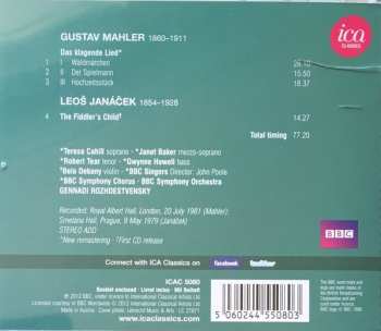 CD Gustav Mahler: Das Klagende Lied / The Fiddler's Child