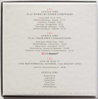 3CD/Set di cofanetti Gentle Fire: Explorations (1970 - 1973) NUM