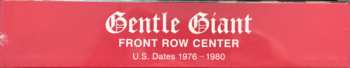 10LP/Set di cofanetti Gentle Giant: Front Row Center (U.S. Dates 1976 - 1980) LTD | NUM