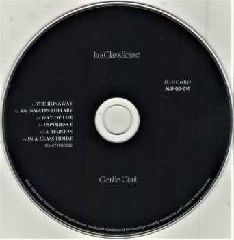 CD Gentle Giant: In A Glass House