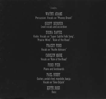 CD Geoff Berner: Canadiana Grotesquica