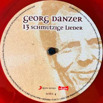 2LP Georg Danzer: 13 Schmutzige Lieder CLR