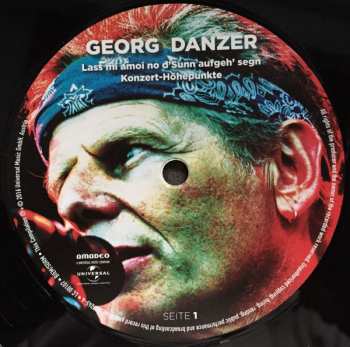 2LP Georg Danzer: Lass Mi Amoi No D'Sunn Aufgeh' Segn Konzert-Höhepunkte