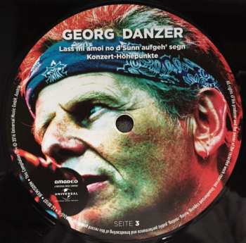 2LP Georg Danzer: Lass Mi Amoi No D'Sunn Aufgeh' Segn Konzert-Höhepunkte