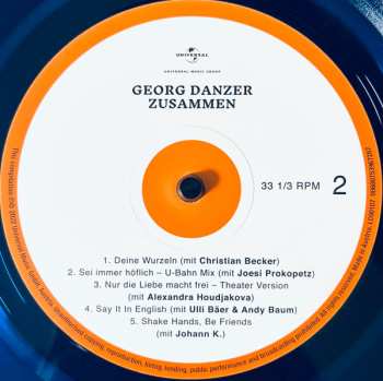 LP Georg Danzer: Zusammen CLR | LTD | NUM