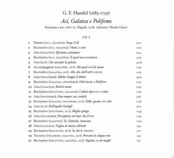2CD Georg Friedrich Händel: Aci, Galatea E Polifemo
