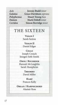 2CD Georg Friedrich Händel: Acis And Galatea