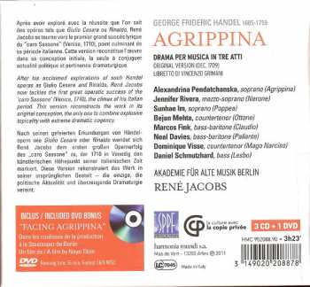 3CD/DVD/Set di cofanetti Georg Friedrich Händel: Agrippina