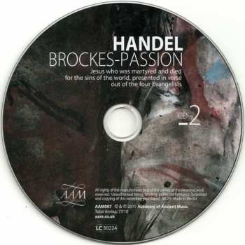 3CD/Set di cofanetti Georg Friedrich Händel: Brockes-Passion