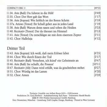 3CD Ernst Haefliger: Der Messias (In Deutscher Sprache)