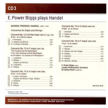 4CD/Set di cofanetti The Royal Philharmonic Orchestra: E. Power Biggs Plays Handel - The 16 Organ Concertos And More