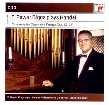 4CD/Set di cofanetti The Royal Philharmonic Orchestra: E. Power Biggs Plays Handel - The 16 Organ Concertos And More