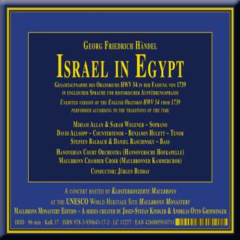 Album Georg Friedrich Händel: Israel In Egypt