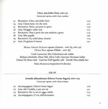 7CD/Set di cofanetti Georg Friedrich Händel: Italian Cantatas LTD