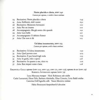 7CD/Set di cofanetti Georg Friedrich Händel: Italian Cantatas LTD