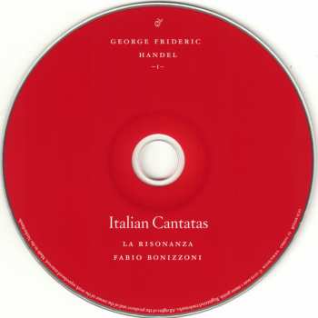 7CD/Set di cofanetti Georg Friedrich Händel: Italian Cantatas LTD