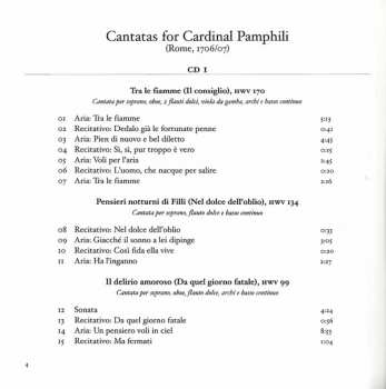 7CD/Set di cofanetti Georg Friedrich Händel: Italian Cantatas LTD
