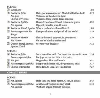 3CD Georg Friedrich Händel: Jephtha
