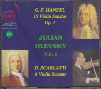 3CD Georg Friedrich Händel: Julian Olevsky - Legendary Treasures