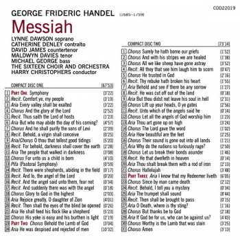2CD Georg Friedrich Händel: Messiah