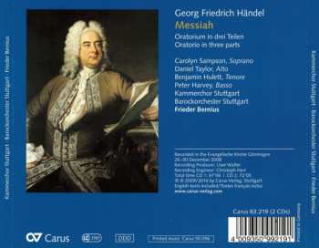 2CD Georg Friedrich Händel: Messiah