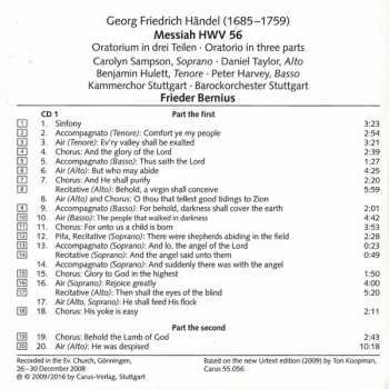 2CD Georg Friedrich Händel: Messiah