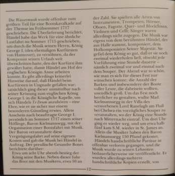 CD Georg Friedrich Händel: Music For The Royal Fireworks = Musique Pour Les Feux D'artifices Royaux = Feuerwerksmusik / Water Music = Wassermusik
