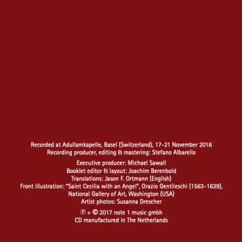 CD Georg Friedrich Händel: Ode For St. Cecilia's Day