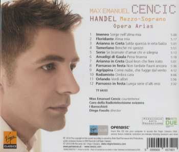 CD Georg Friedrich Händel: Opera Arias