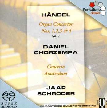 SACD Georg Friedrich Händel: Organ Concertos - Nos. 1, 2, 3 & 4 - Vol. 1