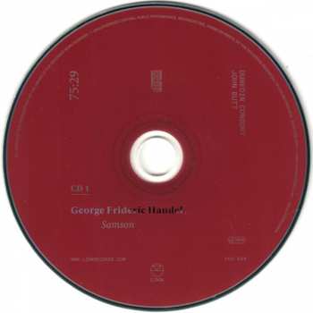 3CD/Set di cofanetti Georg Friedrich Händel: Samson