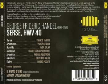 3CD/Set di cofanetti Georg Friedrich Händel: Serse