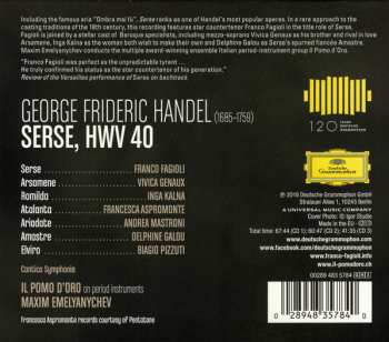 3CD/Set di cofanetti Georg Friedrich Händel: Serse