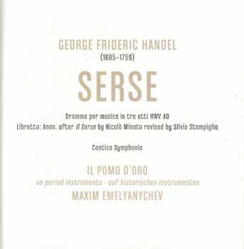 3CD/Set di cofanetti Georg Friedrich Händel: Serse