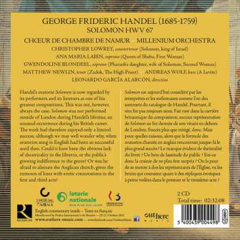 2CD Georg Friedrich Händel: Solomon