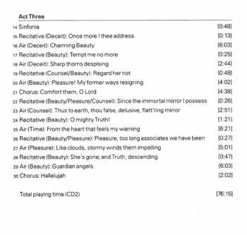 2CD Georg Friedrich Händel: The Triumph Of Time & Truth