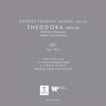 3CD/Set di cofanetti Georg Friedrich Händel: Theodora