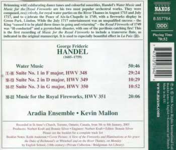 CD Georg Friedrich Händel: Water Music / Music For The Royal Fireworks