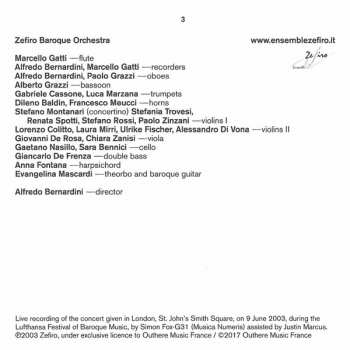 CD Georg Friedrich Händel: Water Musick / Wassermusik