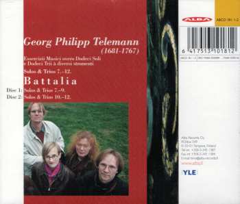 2CD Georg Philipp Telemann: Essercizii Musici Overo Dodeci Soli E Dodeci Trii À Diversi Stromenti (Vol II)